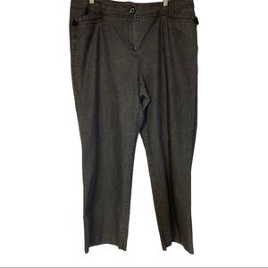 LARRY LEVINE, Jeans, Gray, Petite, Women’s, 2X,20W‎